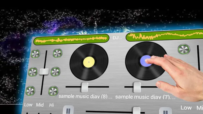 DJ Mixer Player android App screenshot 1